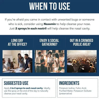 Nasomine Nasal Defense Mist